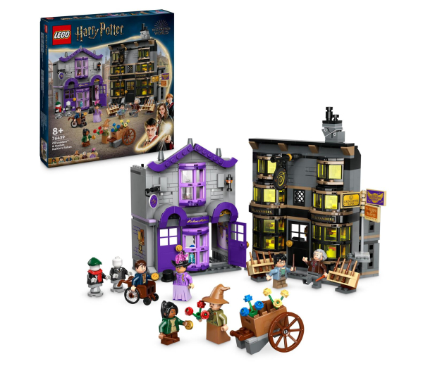 LEGO Harry Potter 76439 Sklepy Ollivandera i Madame Malkin - 1248465 - zdjęcie 2